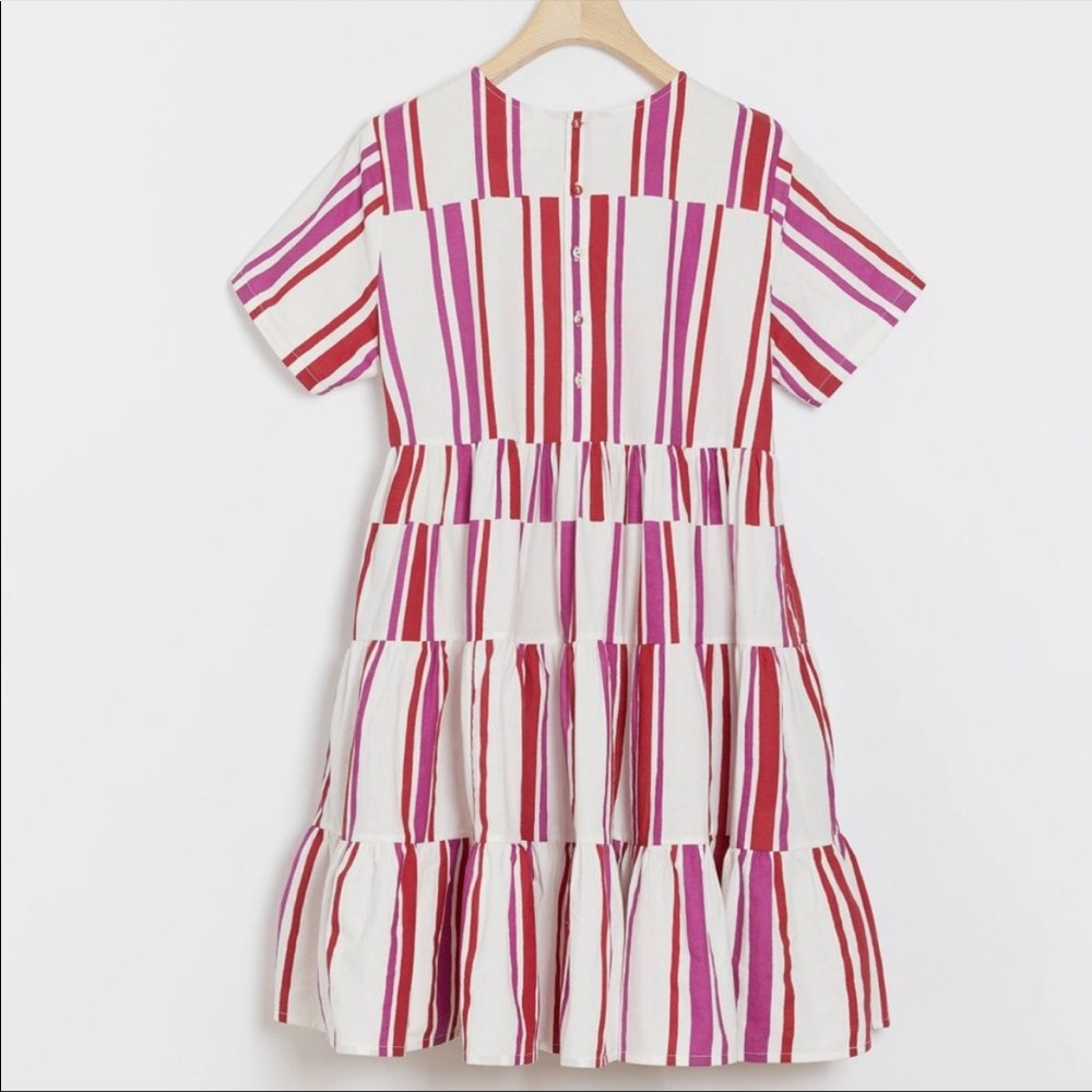Anthropologie Anwen Tiered Tunic Dress Medium - Picture 5 of 8